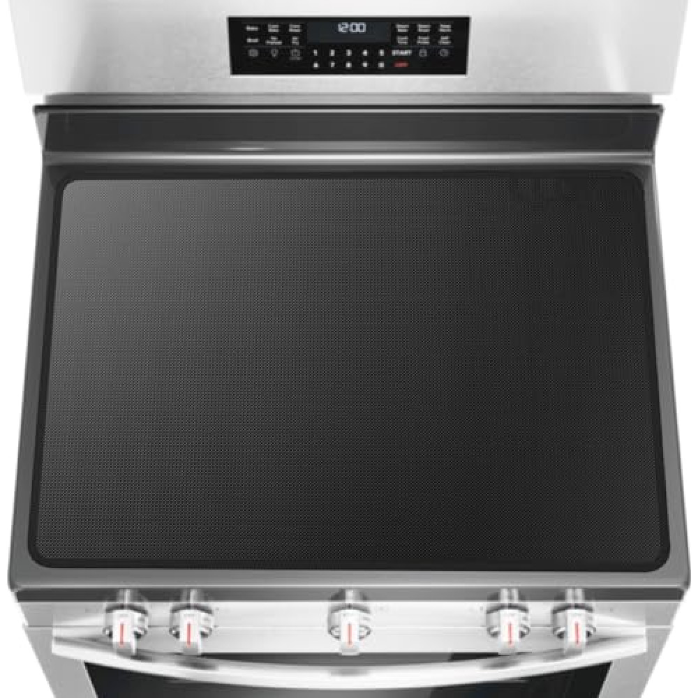 Electric Stove Top Cover - 29.5 * 21Inch 1mm Extra Thick Silicone Coated Fiberglass Heat Resistant Glass Ceramic Stovetop Protector Mat, Prevents Scratching, Expands Usable Space