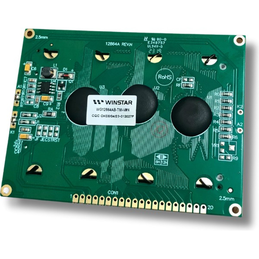 Electroist WG12864AB-TMI-V#N - LCD Graphıc 128X64 Stn Negatıve Blue 3.3V Oto Boyaları Fiyatı