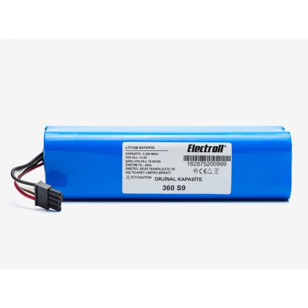 Electroll Dreame Vacuum Mop F9 Robot Süpürge Batarya 14.4V 5200 Mah Li-Ion Pil Batarya Elektrikli Süpürge Aksesuarları Fiyatı