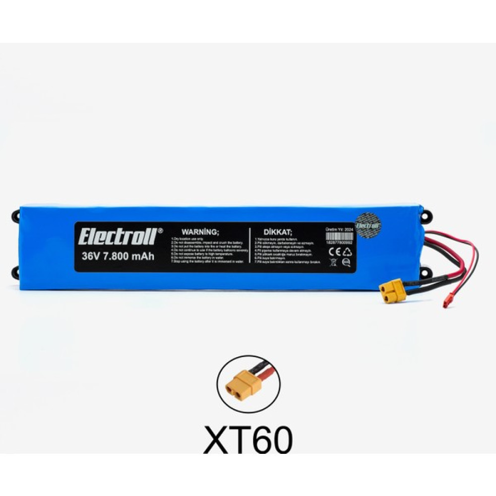 Electroll Onvo OV-006 Uyumlu 36V 7.8AH Elektrikli Scooter Bataryası Paten Kaykay Scooter Fiyatı