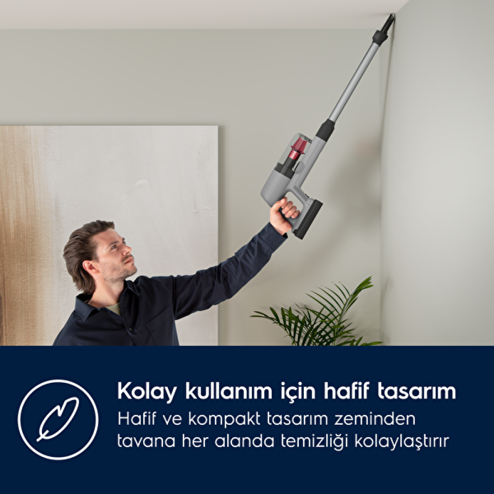 Electrolux Ep71ab14ug Dikey Şarjlı Süpürge Şarjlı Süpürgeler Fiyatı