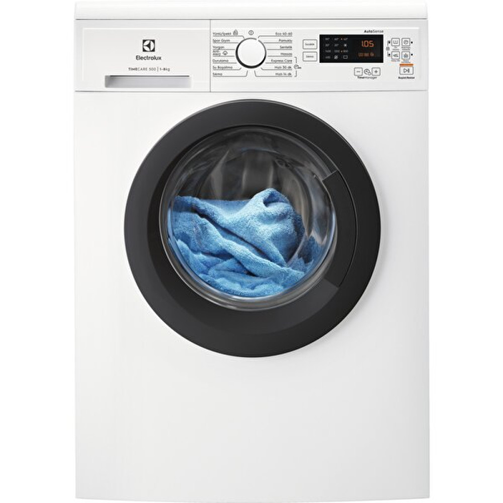 Electrolux Ew2F448St 8 KG 1400 Devir Çamaşır Makinesi Çamaşır Makineleri Fiyatı