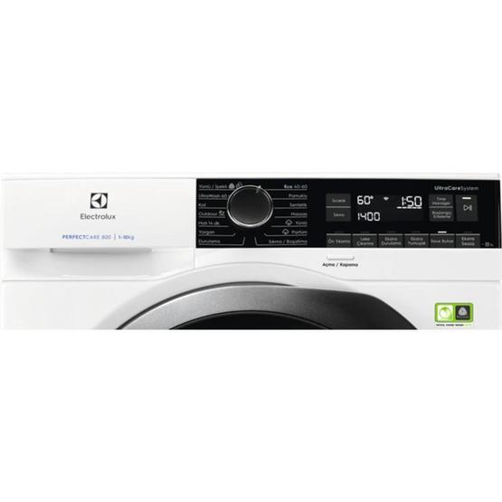 Electrolux EW8F2166MA A +++ Sınıfı 10 Kg Yıkama 1600 Devir Çamaşır Makinesi Beyaz