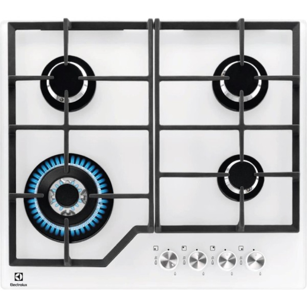 Electrolux KGG64362W Beyaz Cam Yüzeyli Ankastre Gazlı Ocak Ocaklar Fiyatı