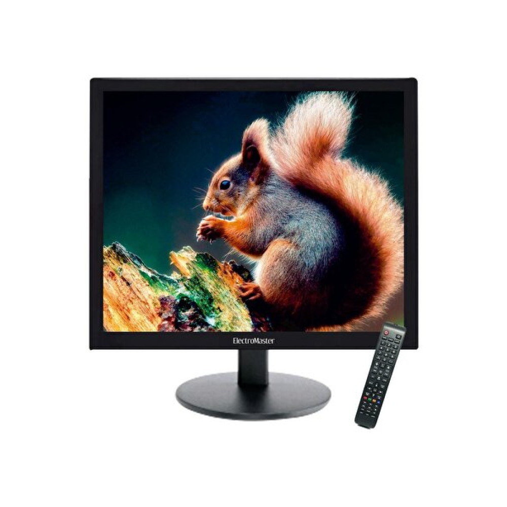ElectroMaster Em-117 17" 43 Ekran 12V HD LCD Monitör TV - Elb-2023 Uydu Alıcı Monitör Fiyatı