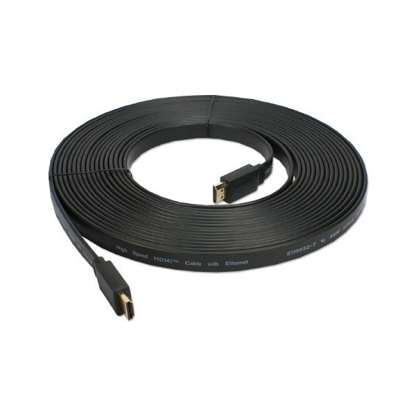 Electroon 10Metre Flat HDMI Kablo Full HD 1080p Bilgisayar Çevirici ve Adaptörü Fiyatı
