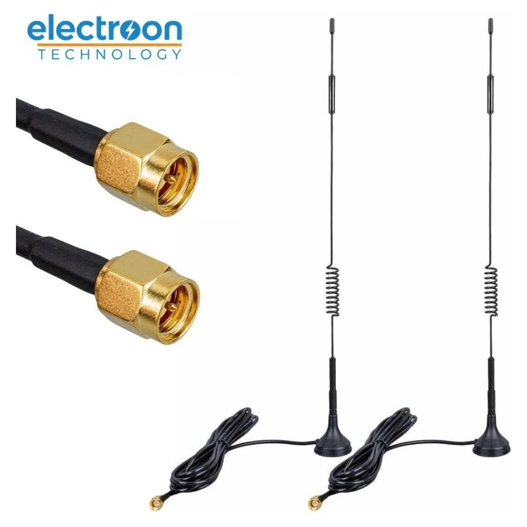Electroon 4g/lte 5dbi Superbox Uyumlu 3mt Kablolu Dış Ortam Modem Anteni - 2ADET Router Fiyatı