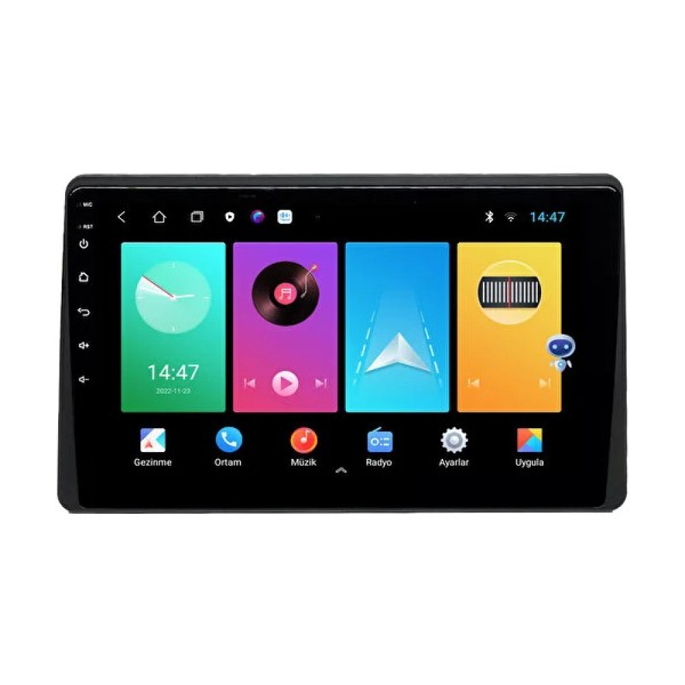 ELECTROPAD Dacia Duster Android Multimedya Sistemi - Kablosuz Apple Car Play - Android Auto (2018-2022) - Siyah Oto Görüntü Sistemleri Fiyatı