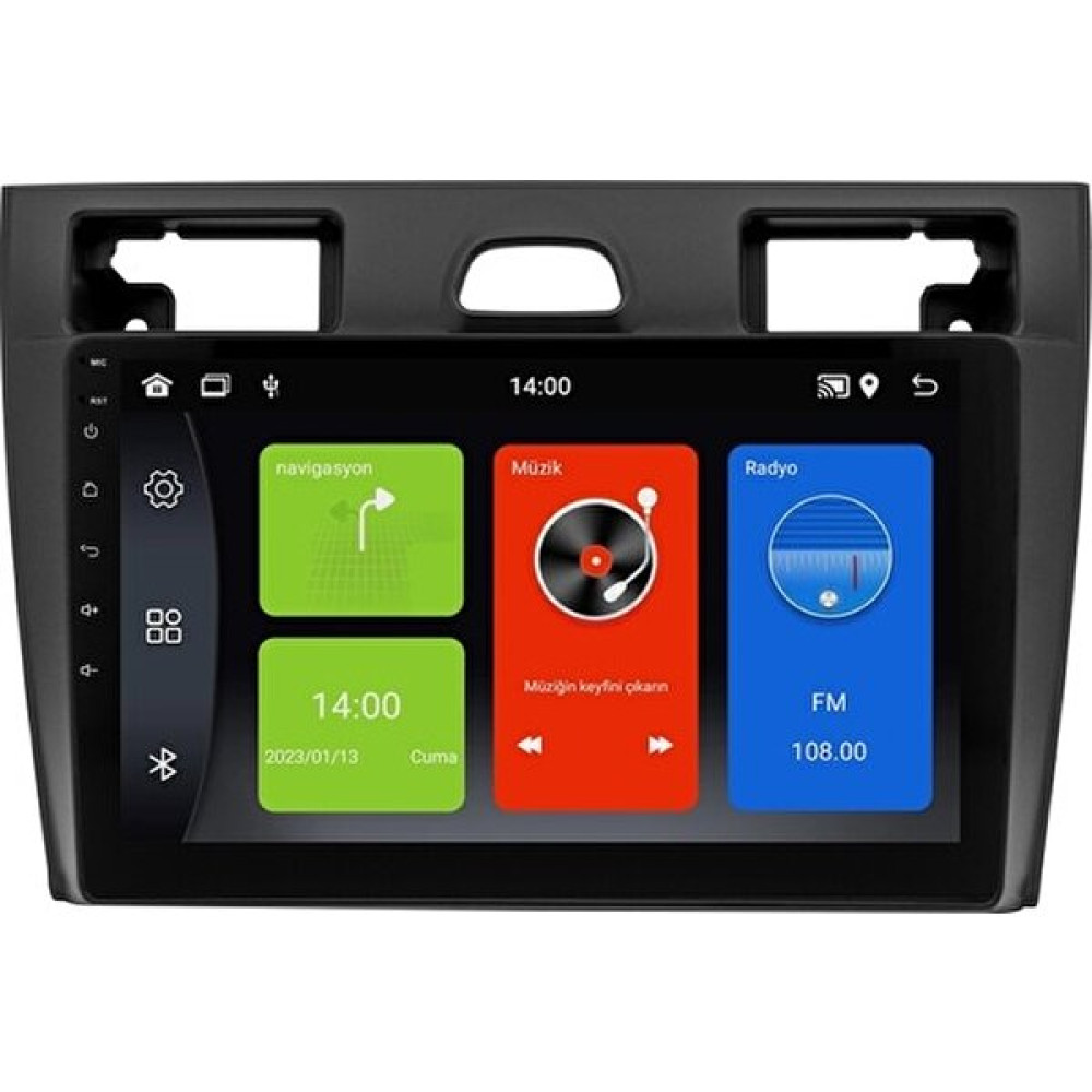 ELECTROPAD Ford Fiesta Android Multimedya Sistemi Android Auto - Apple Carplay (2006-2009) Oto Görüntü Sistemleri Fiyatı