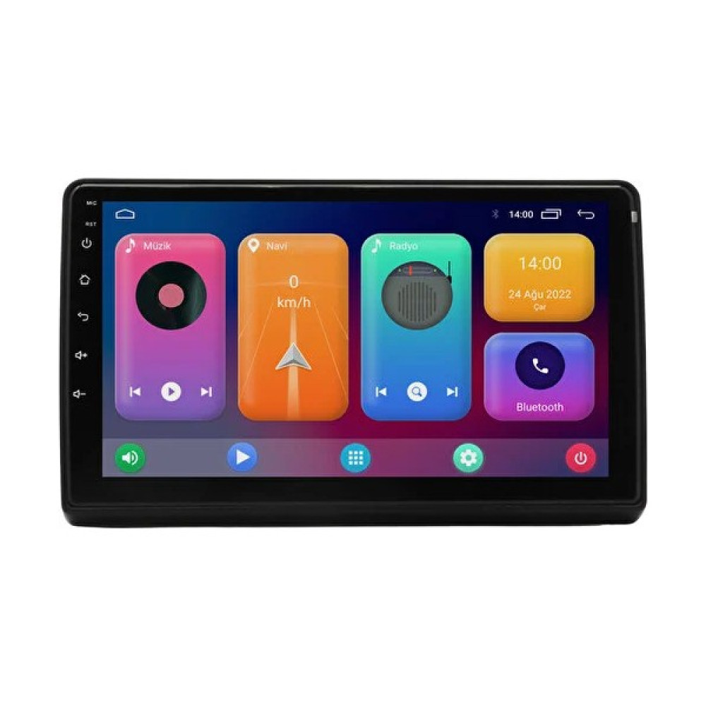 ELECTROPAD Ford Focus Android Multimedya Sistemi - Kablosuz Apple Car Play - Android Auto (2005-2007) - Siyah Oto Görüntü Sistemleri Fiyatı
