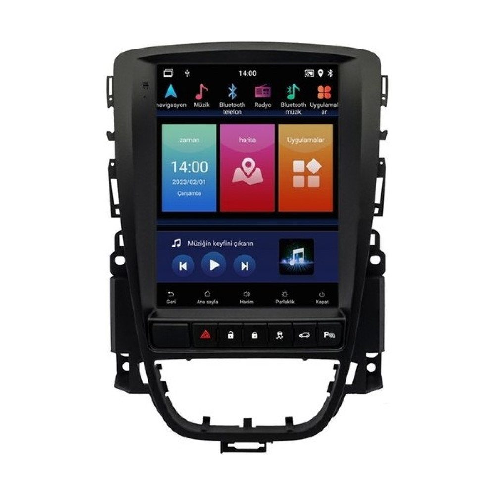 ELECTROPAD Opel Astra J Android Multimedya Sistemi Android Auto Apple Carplay (2010-2019) Oto Görüntü Sistemleri Fiyatı