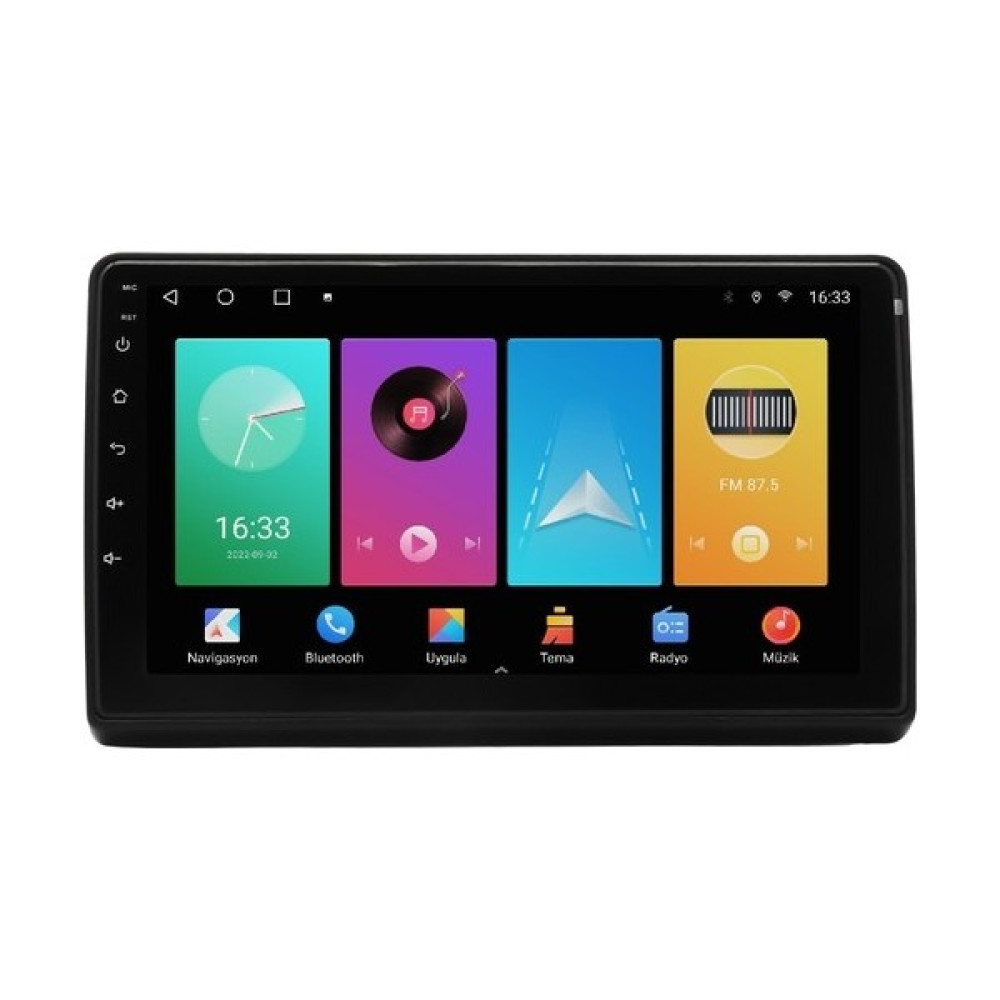 ELECTROPAD Toyota Corolla Android Multimedya Sistemi - Kablosuz Apple Car Play - Android Auto (2016-2019) - Siyah Oto Görüntü Sistemleri Fiyatı