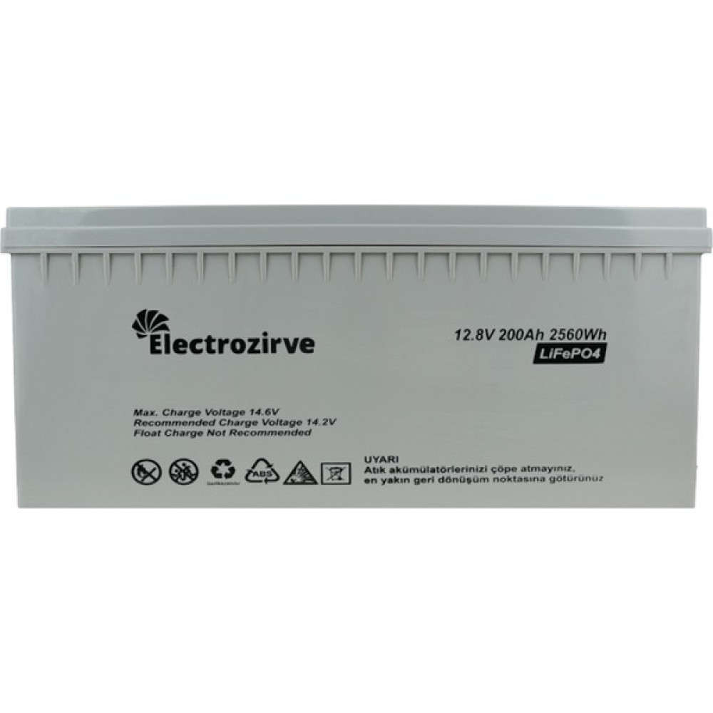 Electrozirve 12.8V 200AH Lityum Akü (Lifepo4) Oto Boyaları Fiyatı