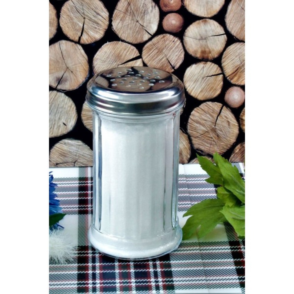 Elegancev Cam Pudra Şekerlik - Baharatlık - Beyaz - 400 ml Baharat Setleri & Baharatlıklar Fiyatı