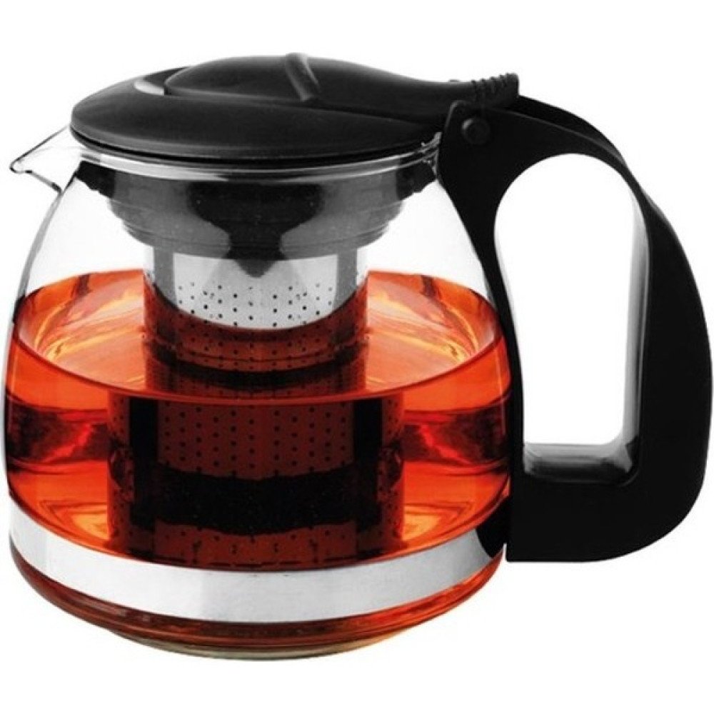 Elegancev Süzgeçli Cam Demlik-Çaycı Çaydanlık Üzeri Tek DEMLİK-700 Ml-Syh - Siyah - yok Çay / Çaydanlık Setleri Fiyatı