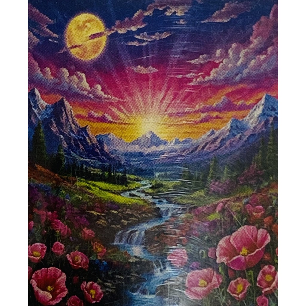 Elegantshop 5d Yapışan Boncuk Mozaik Tablo 40*50 cm XQC87329 - Meşe Kanvas Tablo Fiyatı