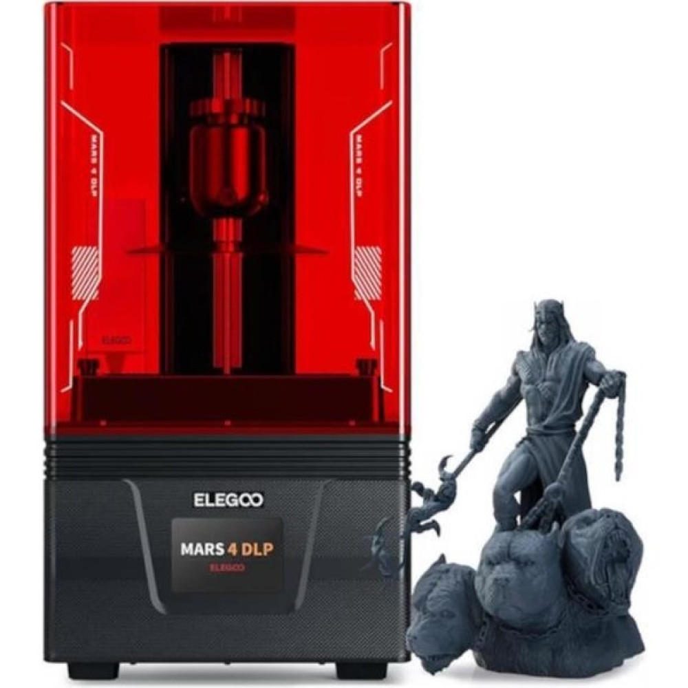 Elegoo Mars 4 Dlp 3D Yazıcı - Kırmızı Yazıcılar Fiyatı