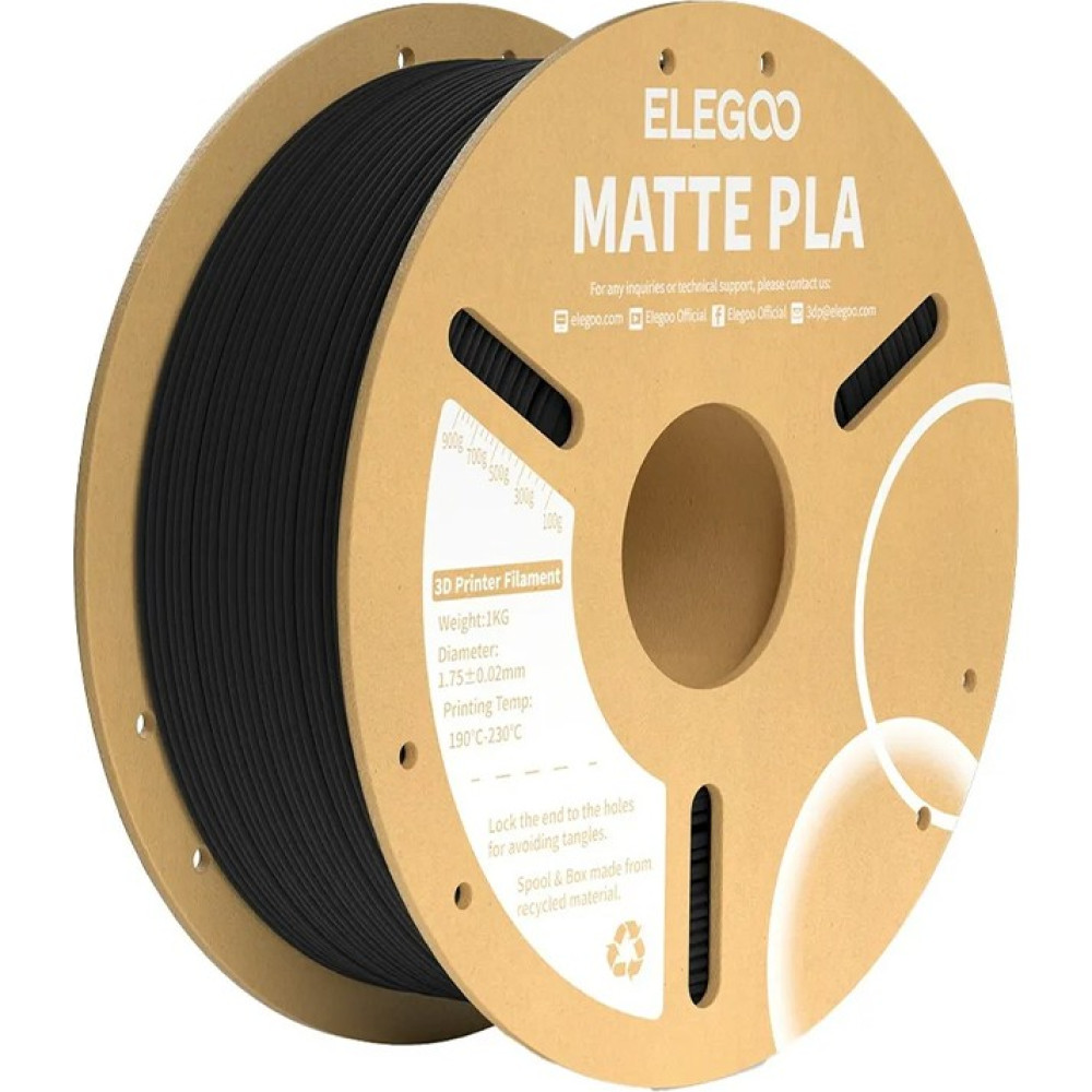Elegoo Pla Matte Filament Siyah Filament Fiyatı