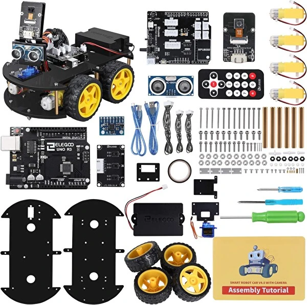 Elegoo Uno R3 Projesi Akıllı Robot Araç Kiti V4 B07Kpz8Rsz Teknolojik Oyuncak Fiyatı