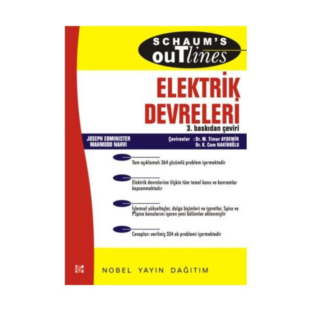 Elektrik Devreleri - Mahmood Nahvi Akademik Fiyatı