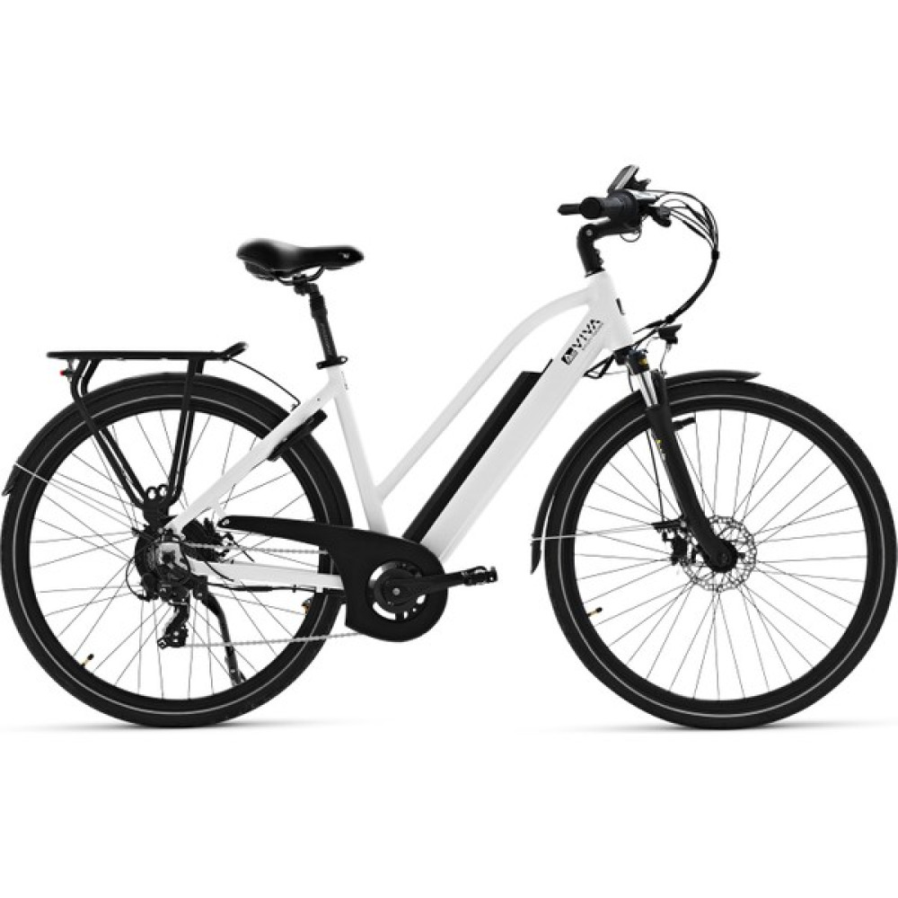 Elektrikli Bisiklet B15 | Pedelec Beyaz | Extra Güçlü 36V 14.0AH Aspilsan Batarya | 28" Elektrikli Bisikletler Fiyatı