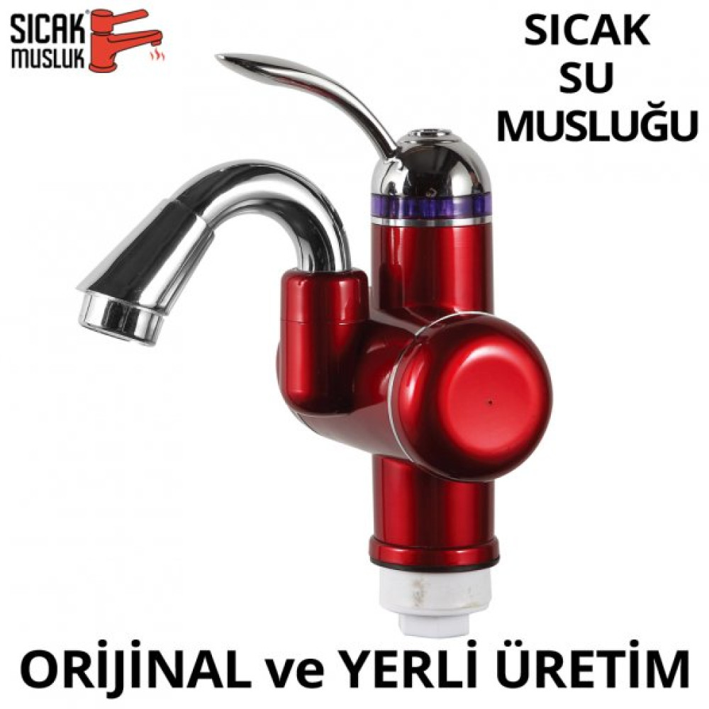 Elektrikli Sicak Musluk Ani Su Isitici Termal Sofben Musluk Asg-3K Bataryalar Fiyatı