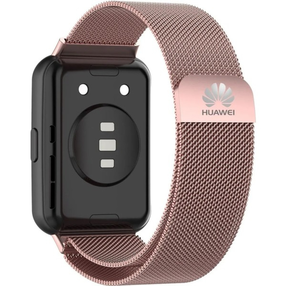 Elektro Fast Huawei Watch Fit 2 Uyumlu Paslanmaz Çelik Metal Hasır Kordon 20MM - Rose Giyilebilir Teknoloji Aksesuarları Fiyatı