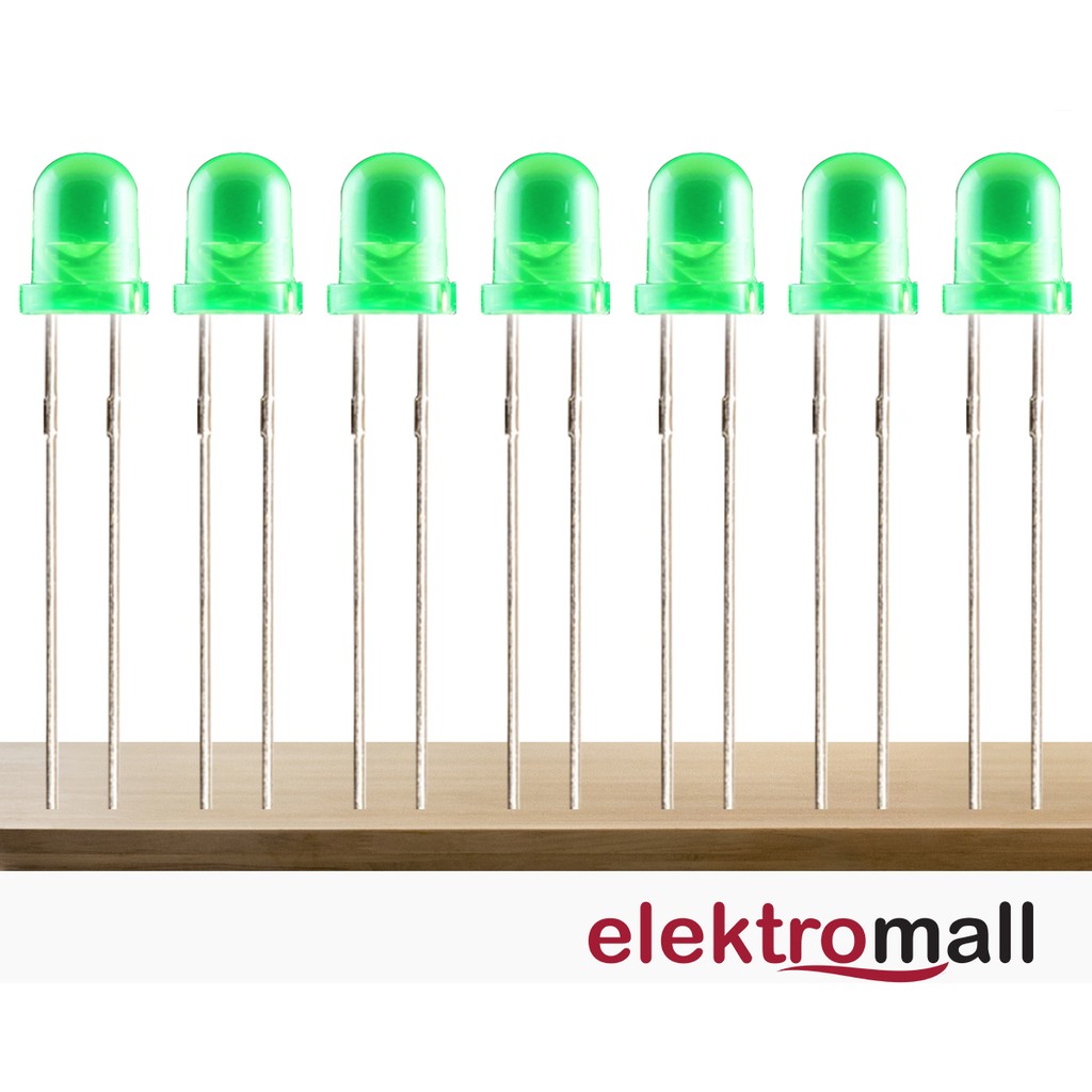 Elektromall 5mm Yeşil Diffused Led - 100 Adet - 5 mm SSD / Solid State Drive Fiyatı