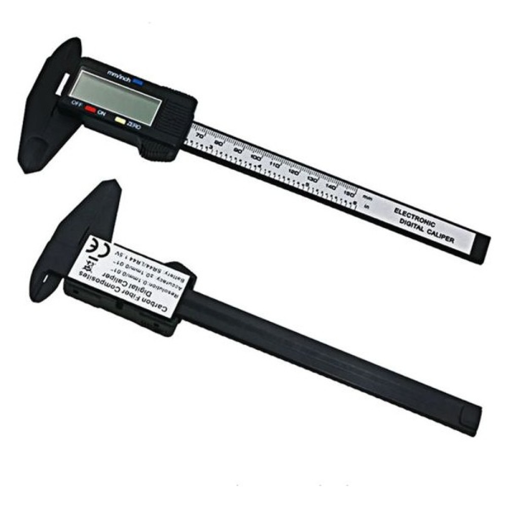Elektromall Dijital Kumpas 150 mm Karbon Fiber + 2 Pil Diğer Test ve Ölçüm Cihazları Fiyatı