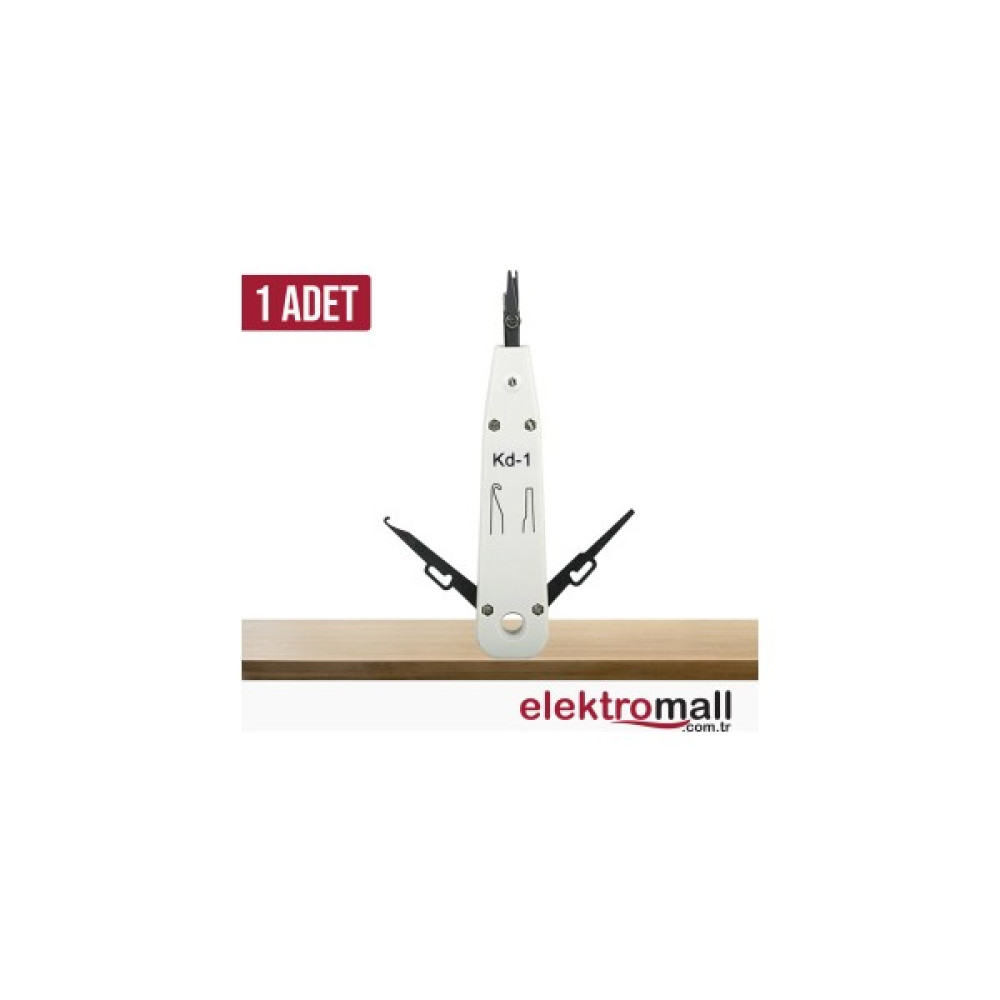 Elektromall Krone Bıçağı Kep Kep Rj 11 Rj 45 Telefon Pense Kd-1 - Siyah Pense Fiyatı