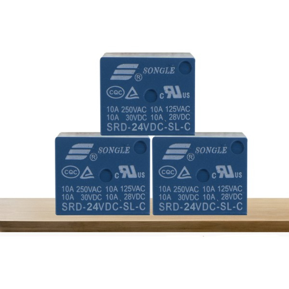 Elektromall SRD-24VDC-SL-C - 24V Role 10A 5pin (3 Adet) - 3 Adet Oyun & Hobi Fiyatı