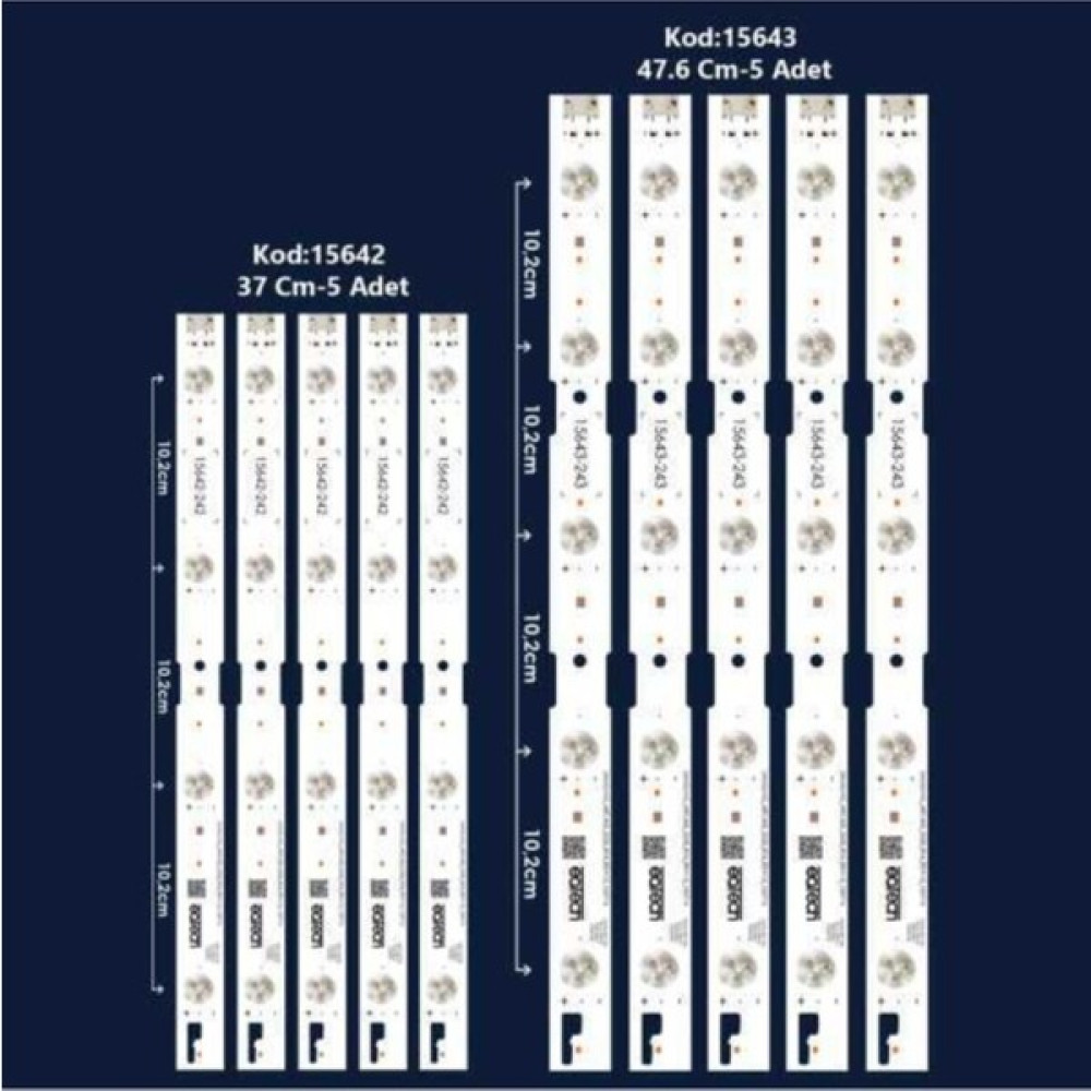 ElektroMarkt Grundig 43VLE5537 LED Bar Seti B43L 5531 4b2, ZNK60601-AB, ZLS60601-AB, IC-B-HWCR43D641L Oto Boyaları Fiyatı