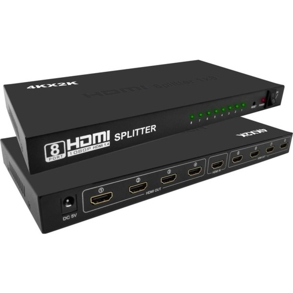 ElektroMarkt HDMI Dağıtıcı Splitter 8'li Seri & Paralel Kablo Fiyatı