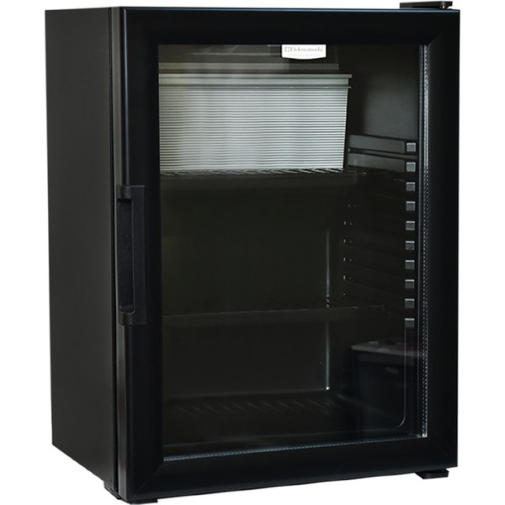 Elektromarla 45 Litre Cam Kapılı Minibar Mini Buzdolabı All Black Edition Buzdolapları Fiyatı