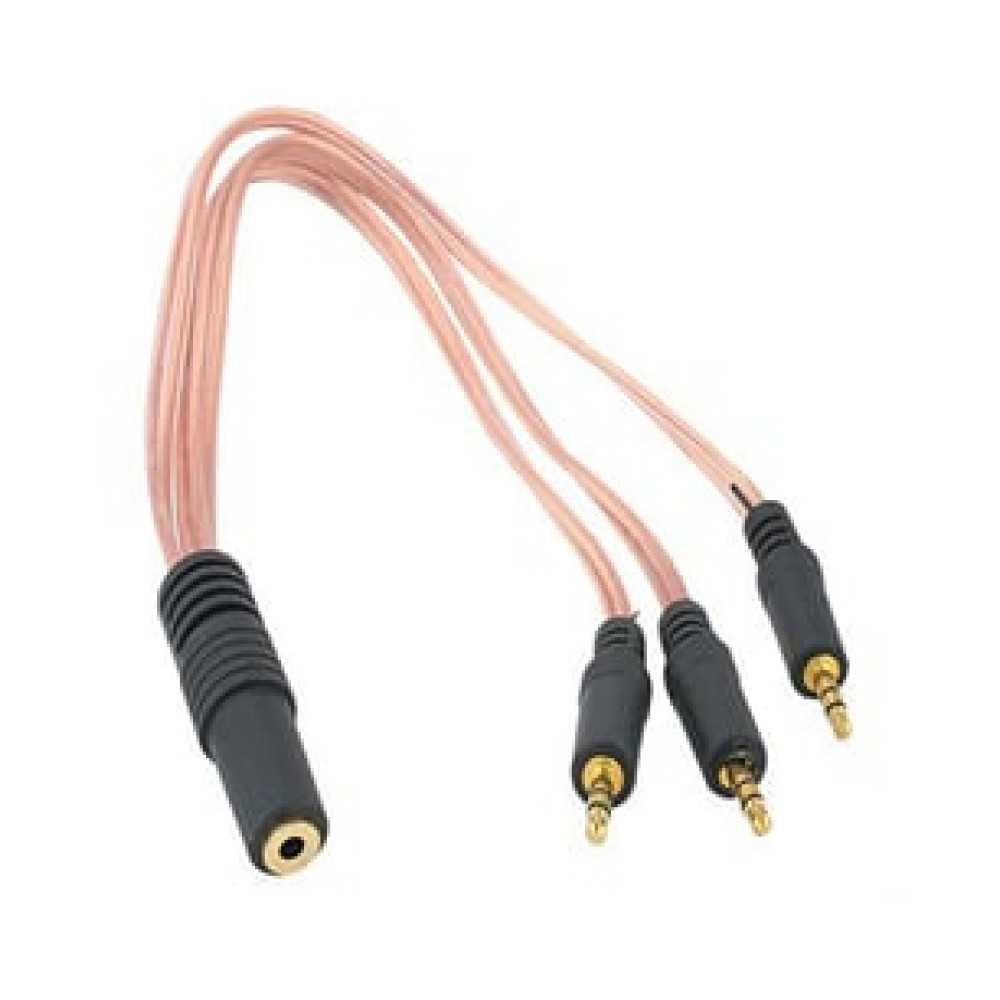 Elektromer 3.5 Mm Stereo Dişi / 3 x 3.5 Stereo Erkek 5+1 Kablo Ses Kablosu Fiyatı