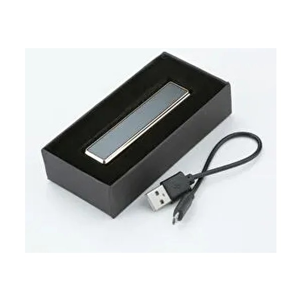 Elektronik Çakmak Metal USB Şarjlı Siyah Kutulu Çakmak Fiyatı