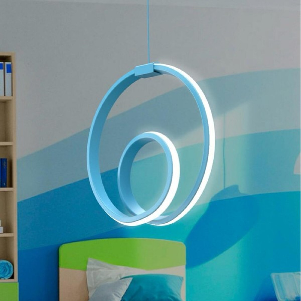 Elektroyou Orjin Mavi Tekli Sarkıt LED Günışığı Ultra Ledli Salon Mutfak Oda Hol Ledli Avize Avize Fiyatı