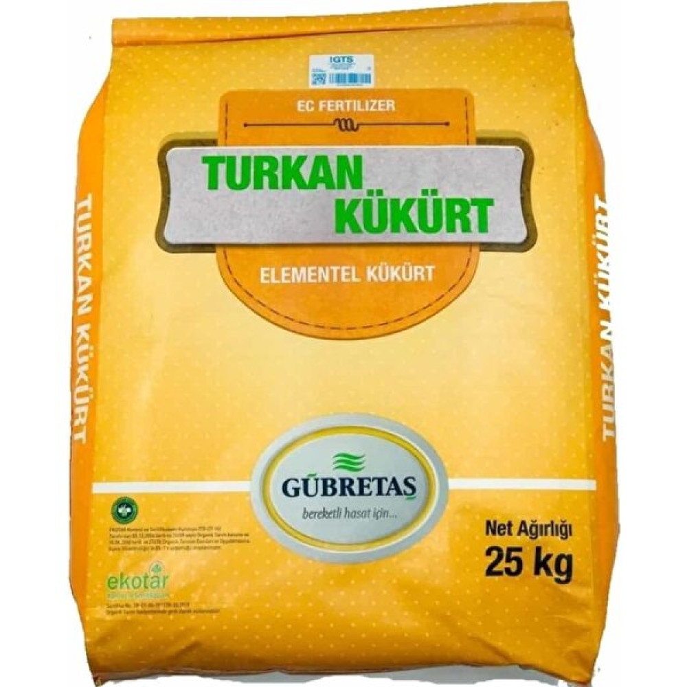 Elementel Kükürt Gübre Fiyatı