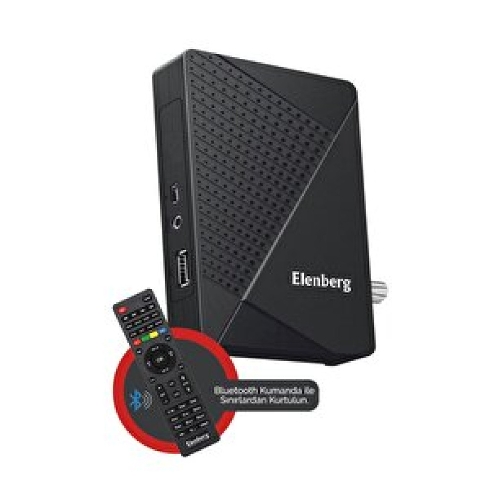 Elenberg Çanaklı Çanaksız Dahili Wi-Fi İnternet Tv Destekli Full Hd Uydu Alıcı Bluetooth Kumandalı Uydu Alıcısı Aksesuarları Fiyatı