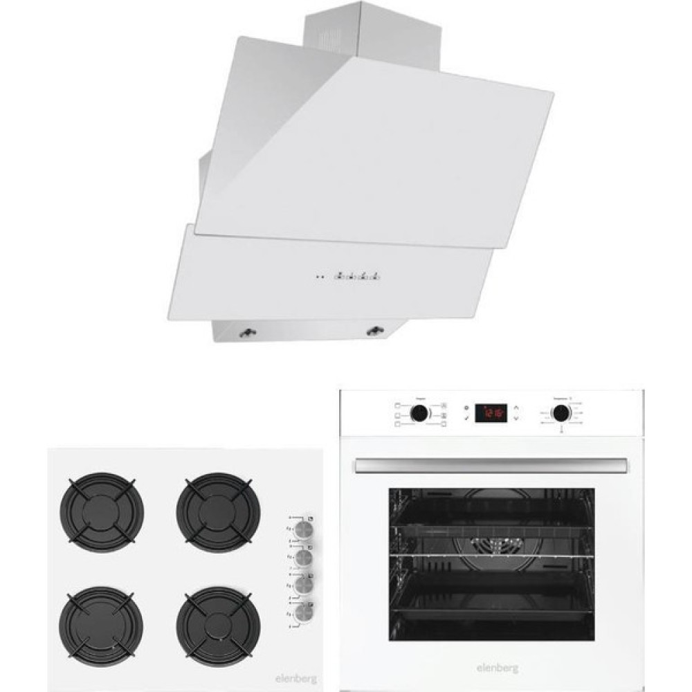 Elenberg Elite White Beyaz Cam Ankastre Set (ELB-627W + ELB-640W + ELB-3000W) Oto Boyaları Fiyatı