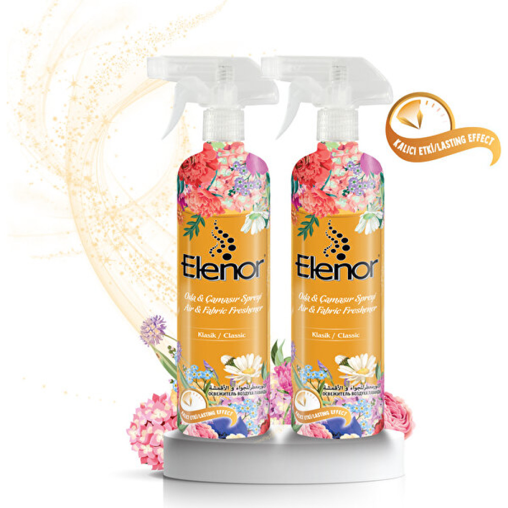 Elenor Oda ve Çamaşır Spreyi Klasik 500 ml 2'li Oda Kokusu Fiyatı