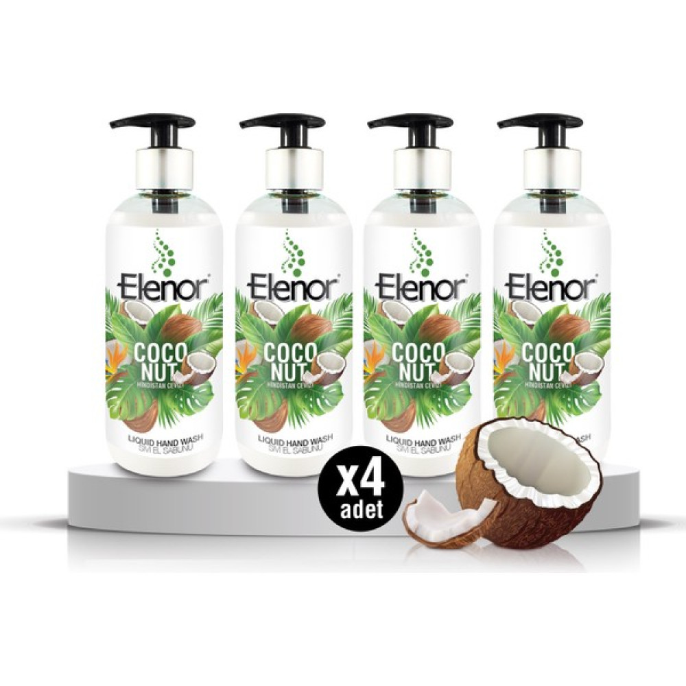 Elenor Sıvı El Sabunu Hindistan Cevizi 400 ml 4'lü El Bakımı Fiyatı