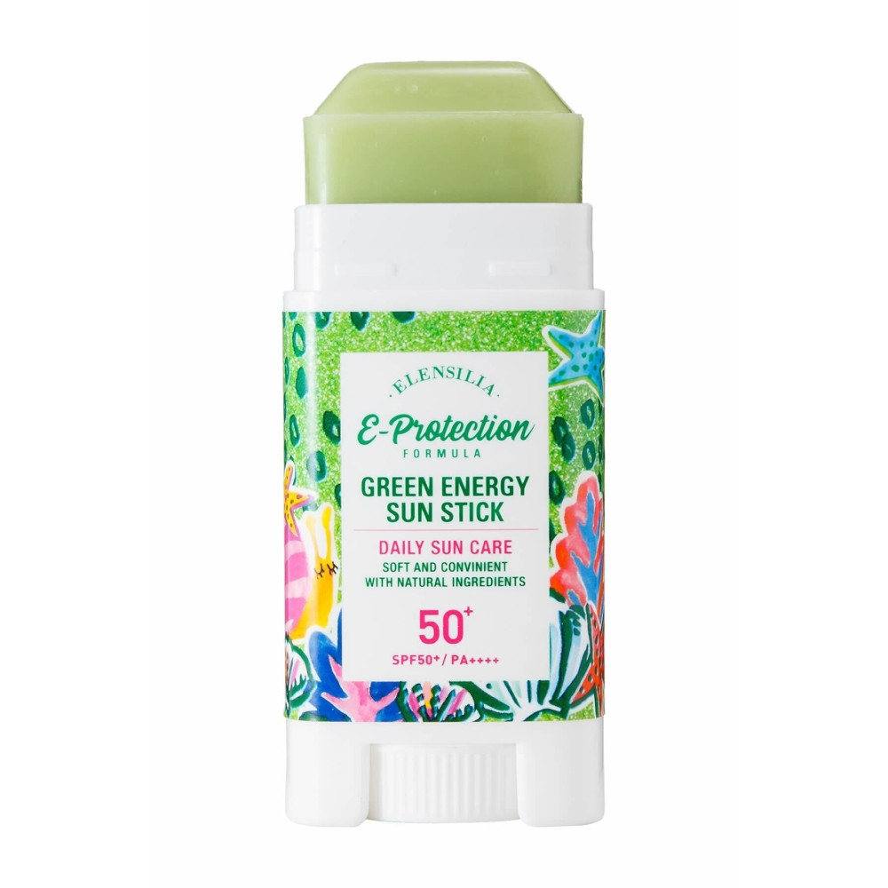 ELENSILIA Makyaj Üzerine Uygulanabilen Stick Güneş Kremi Spf 50+ Pa++++ Green Energy Sun Stick Güneş Kremleri ve Losyonları Fiyatı