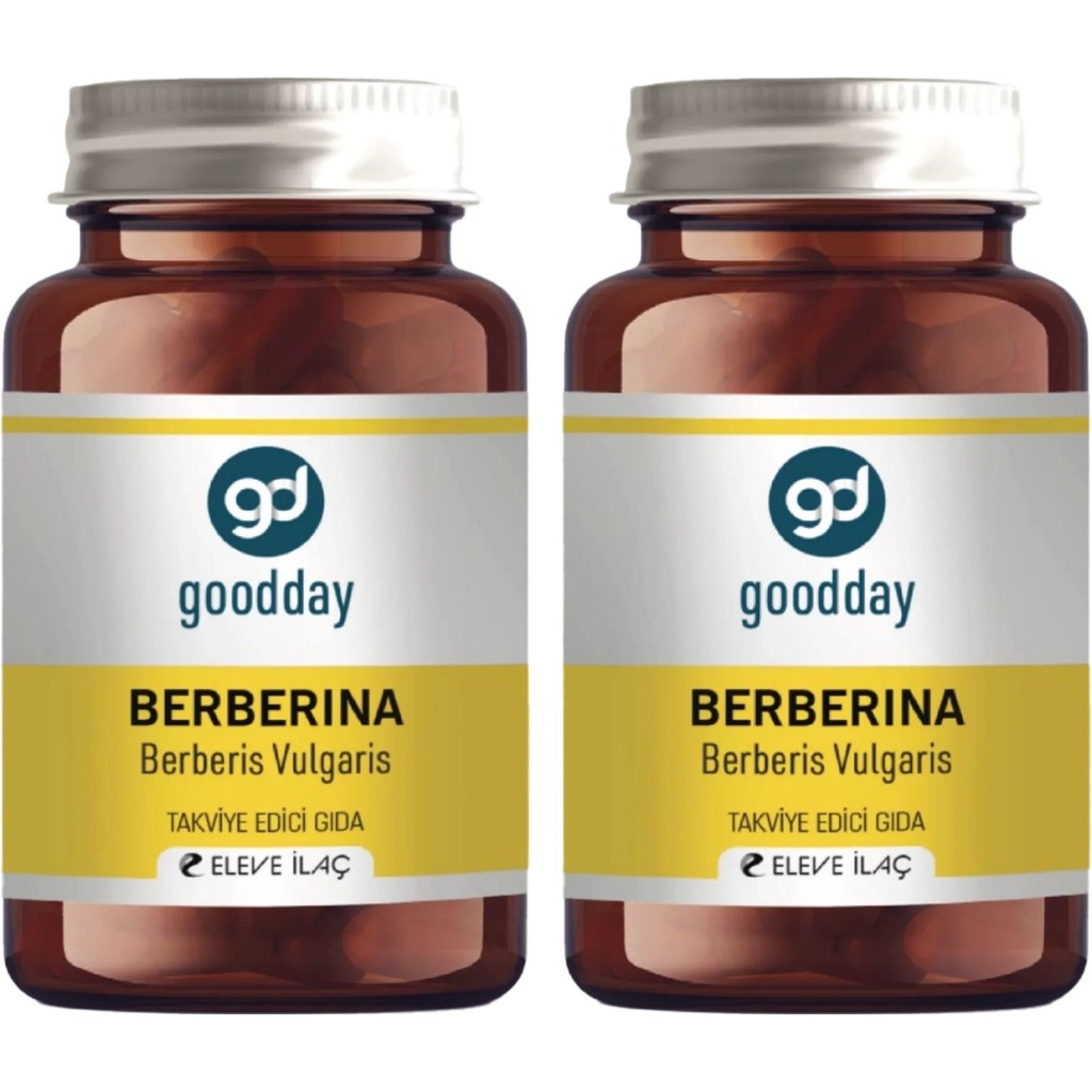 Eleve İlaç Goodday Berberina Kapsül 60 Kapsül| 2 Kutulu Paket Diğer Fiyatı