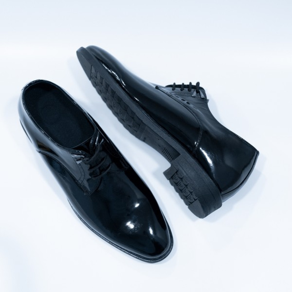 Elevold El Yapımı Aksesuarlı Oxford Rugan +7/+9 cm Boy Uzatan Gizli Topuk Erkek Ayakkabı Damatlık Kundura Erkek Klasik Ayakkabılar Fiyatı