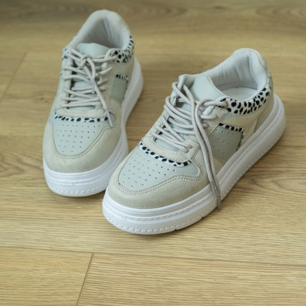 Elevold Leopar Desenli +8 cm Boy Uzatan Gizli Topuklu Air Boost Taban Kadın Spor Ayakkabı Sneaker Spor Ayakkabı Fiyatı