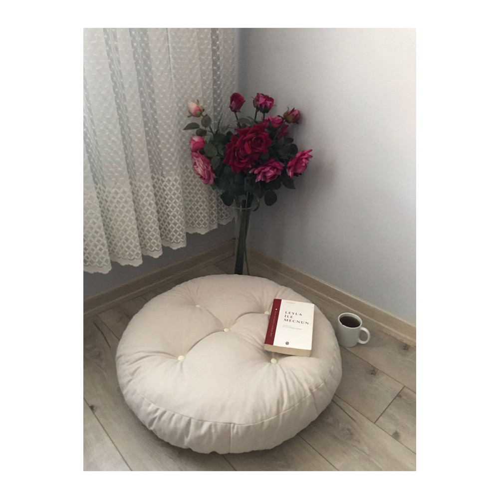 ELF CONSEPT Makrome Salıncak Yer Minder Puf 70x70 Bahçe Minderi Fiyatı