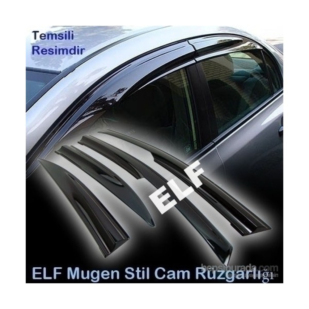Elf Opel Astra F Mugen Cam Rüzgarlığı (Sedan 1993 sonrası) Oto Rüzgarlıkları Fiyatı