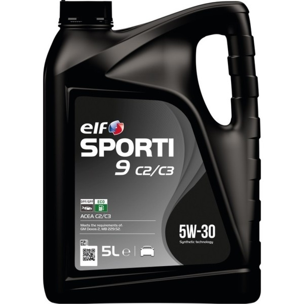 Elf Sporti 9 5W30 C2/c3 Partiküllü 5 Litre Motor Yağı (Üretim Yılı: 2023 ) Motor Yağı Fiyatı