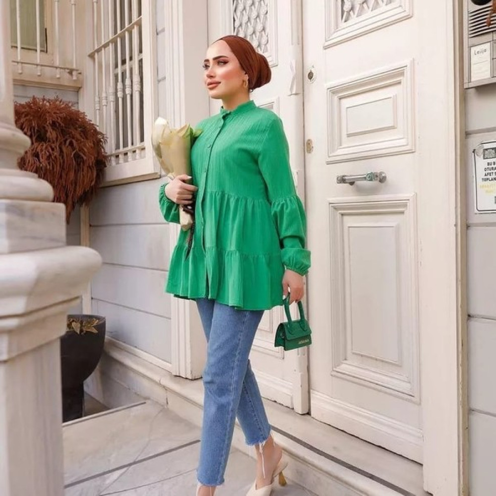 Elfa Butik Bürümcük Gömlek Kadın Gömlek Fiyatı